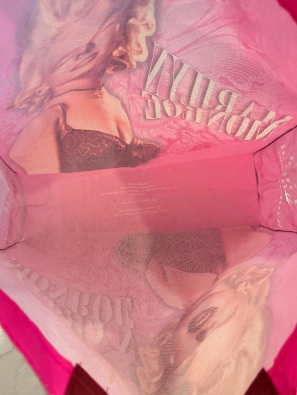 Marilyn Monroe Double Sided Reusable Tote - Picture 5 of 5